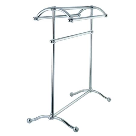 Kingston Brass SCC2291 Pedestal Towel Rack, Polished Chrome SCC2291